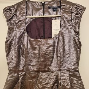 French Connection Princess Helen Cap Sleeve Dress